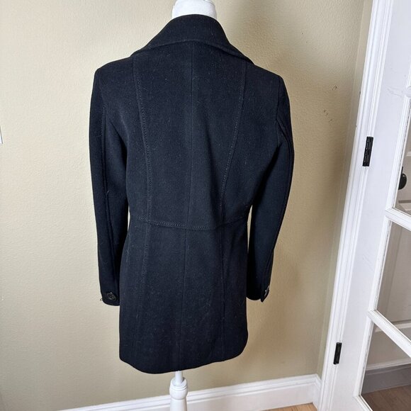 ESPRIT Outerwear Wool Double Breasted Coat Jacket Size Small - Picture 9 of 16